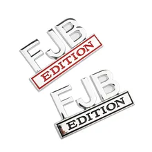 1 Pcs Car Rear Tailgate Emblem Badge Decal FJB Edition Metal Sticker Black White And Silver Red Universal Exterior Accessories
1 Pcs Car Rear Tailgate Emblem Badge Decal FJB Edition Metal Sticker Black White And Silver Red Universal Exterior Accessories