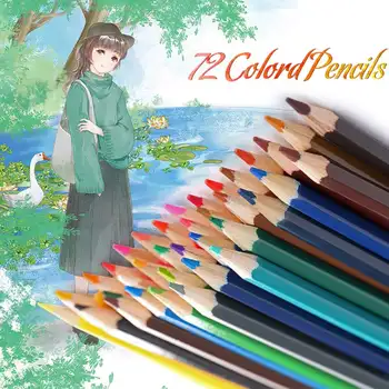 72 Colors Premium Soft Core Watercolor Pencil Wood Colored Pencils Set Oil Drawing Sketch For Colored Pencils Gifts Art Supplies
72 Colors Premium Soft Core Watercolor Pencil Wood Colored Pencils Set Oil Drawing Sketch For Colored Pencils Gifts Art Supplies
