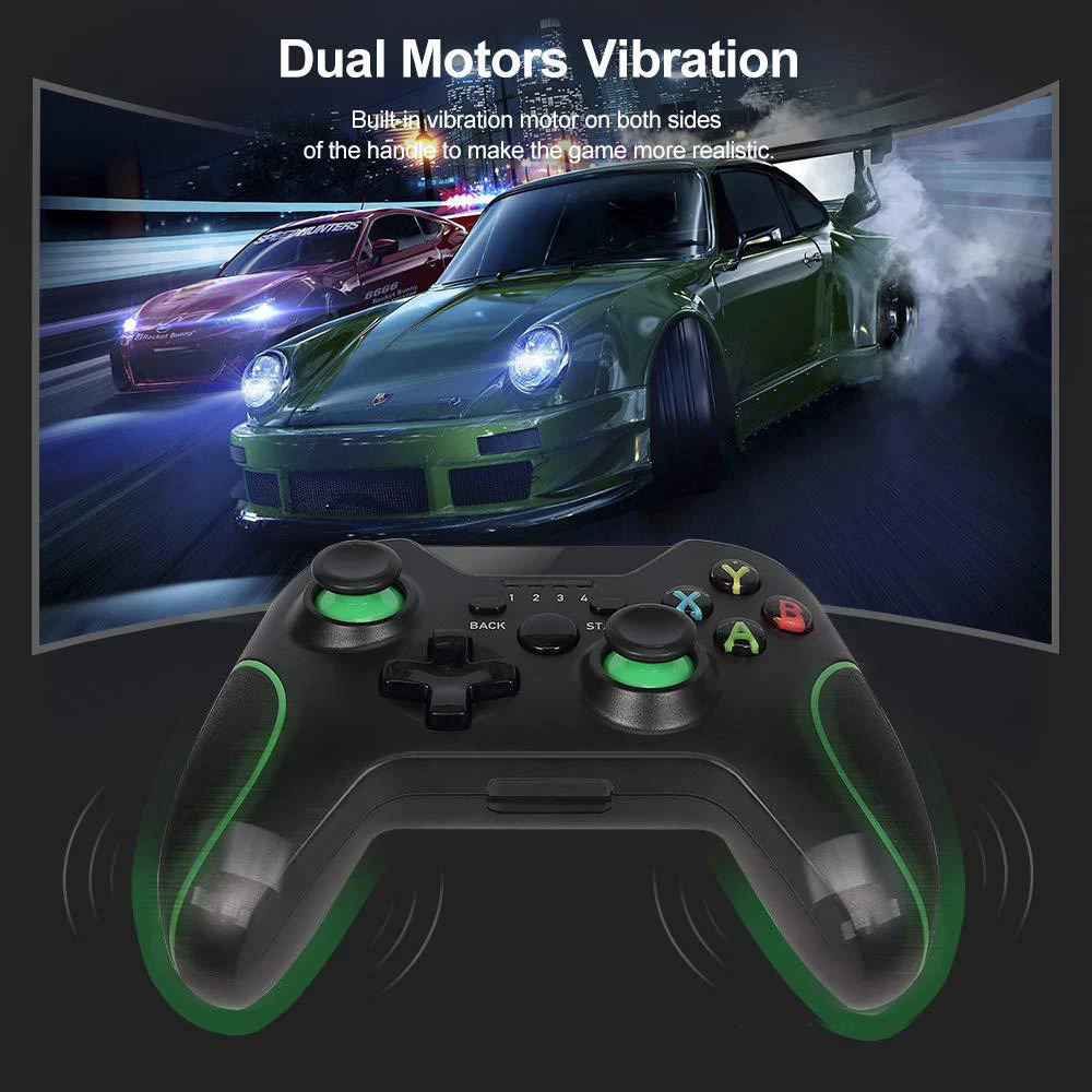 Phone Gamepads 2.4G Wireless Gamepad for Xbox One Controller Console for PS3 Joysticks for PC for Android for Win7/8/10
Phone Gamepads 2.4G Wireless Gamepad for Xbox One Controller Console for PS3 Joysticks for PC for Android for Win7/8/10