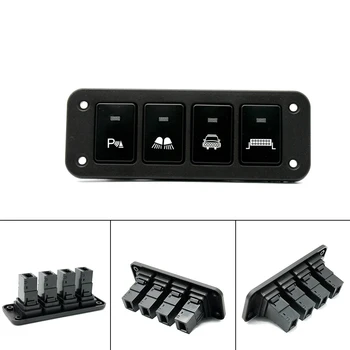 4 Gang Replacement Parts Easy Install Universal Fit 12V Parking Light Low Beam Rocker Switch Panel Control Button Professional
4 Gang Replacement Parts Easy Install Universal Fit 12V Parking Light Low Beam Rocker Switch Panel Control Button Professional