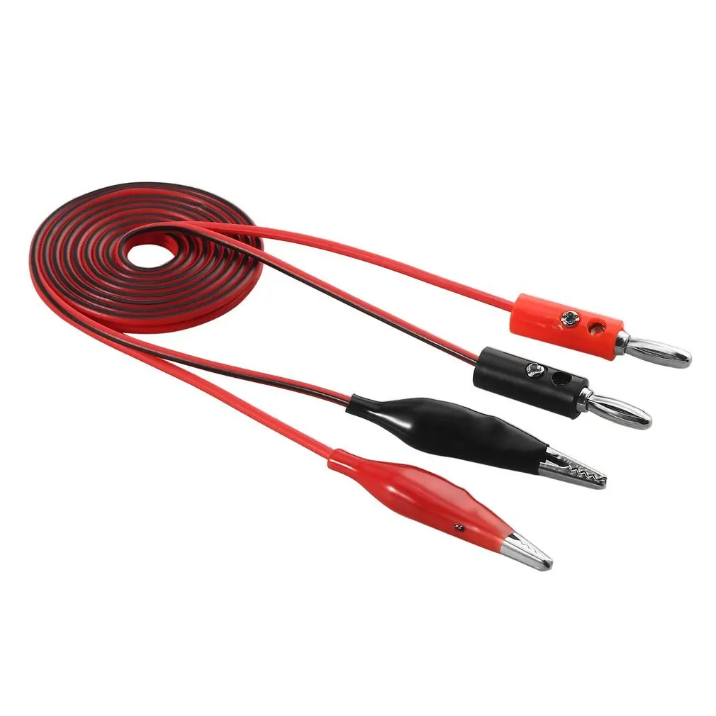 Alligator Probe Electrical Test Leads Clip Pin Banana Plug Cable For Digital Multimeter Wire Pen Cable Testing Tool
Alligator Probe Electrical Test Leads Clip Pin Banana Plug Cable For Digital Multimeter Wire Pen Cable Testing Tool