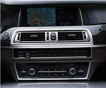 Stainless Steel Car Front Dashboard Air Conditioner Outlet Vent Frame Trim Strips For BMW 5 F10 2011-2014 LHD
Stainless Steel Car Front Dashboard Air Conditioner Outlet Vent Frame Trim Strips For BMW 5 F10 2011-2014 LHD
