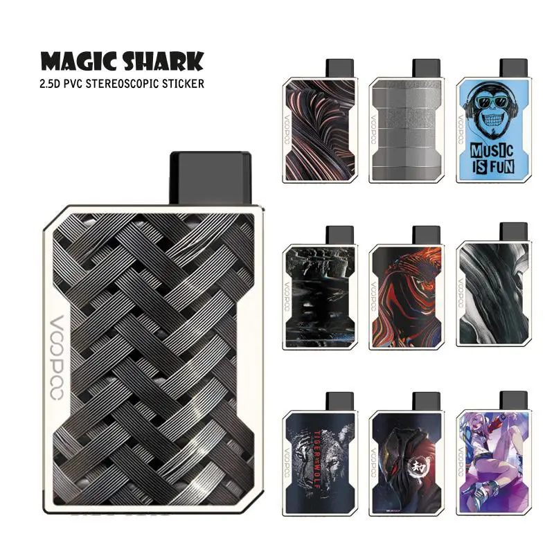 Magic Shark Stylish Weaver Stone Harleen Quinzel Colorful PVC Case Sticker Skin Film for Voopoo Drag Nano
Magic Shark Stylish Weaver Stone Harleen Quinzel Colorful PVC Case Sticker Skin Film for Voopoo Drag Nano