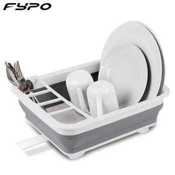Fypo Foldable Dish Rack Kitchen Storage Holder Drainer Bowl Tableware Plate Portable Drying Rack Home Shelf Dinnerware Organizer
Fypo Foldable Dish Rack Kitchen Storage Holder Drainer Bowl Tableware Plate Portable Drying Rack Home Shelf Dinnerware Organizer