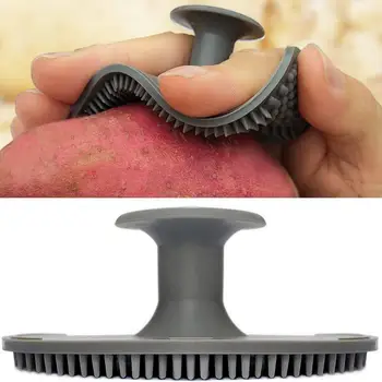 Multifunctional Vegetable Cleaning Brush Convenient Cleaning Tool Silicone Potato Scrubber Fruit Accessory Kitchen Gadget
Multifunctional Vegetable Cleaning Brush Convenient Cleaning Tool Silicone Potato Scrubber Fruit Accessory Kitchen Gadget