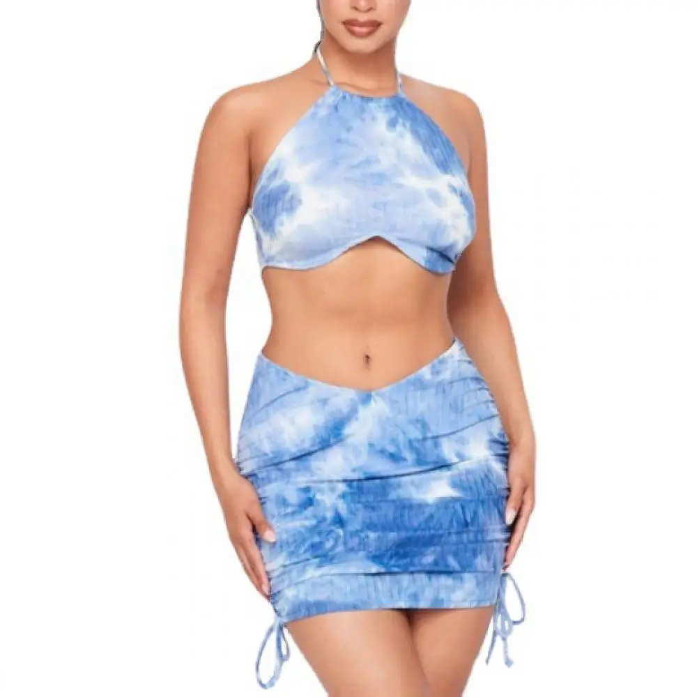 Skirt Suits Summer Suit Female Two Piece Dress Sets Women Sexy Bodycon 2 Piece Dress Set Crop Top Mini Skirts Fashion Outfits
Skirt Suits Summer Suit Female Two Piece Dress Sets Women Sexy Bodycon 2 Piece Dress Set Crop Top Mini Skirts Fashion Outfits