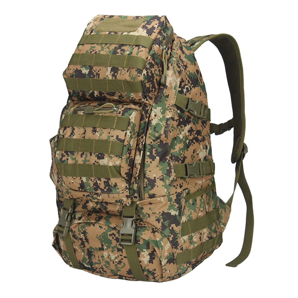 36-55L Camo Tactical Outdoor Backpack Rucksack Molle Backpack Water Resistant Bug Hiking Climbing Backpack 36-55L Camo Tactical Outdoor Backpack Rucksack Molle Backpack Water Resistant Bug Hiking Climbing Backpack