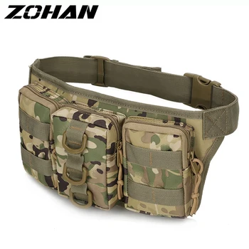 Zohan Hunting Waist Bag Military Tactical Triple Waist Pocket Outdoor Sports Waterproof Waist Pack 800D Oxford fabric 
Zohan Hunting Waist Bag Military Tactical Triple Waist Pocket Outdoor Sports Waterproof Waist Pack 800D Oxford fabric