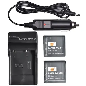 DSTE 2PCS SLB-1237 Camera Battery with US Plug Charger Kit for Samsung L85 L55 Camera
DSTE 2PCS SLB-1237 Camera Battery with US Plug Charger Kit for Samsung L85 L55 Camera