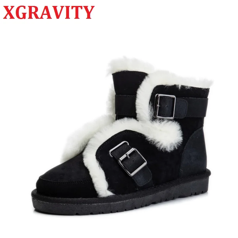 XGRAVITY S172 New Winter Shoes Fashion Round Toe Slip One Women's Snow Boots Comfortable Ladies Warm Boots Motorbike Footwear
XGRAVITY S172 New Winter Shoes Fashion Round Toe Slip One Women's Snow Boots Comfortable Ladies Warm Boots Motorbike Footwear