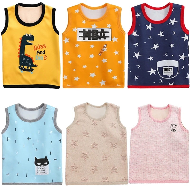 Warm Children'S Vest Kids Boys Girls Thick Winter Cartoon Letters Fur Waistcoat Clothes For Toddler Boy Sleeveles Jacket Sweater
Warm Children'S Vest Kids Boys Girls Thick Winter Cartoon Letters Fur Waistcoat Clothes For Toddler Boy Sleeveles Jacket Sweater