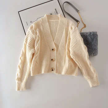 Cthink 2020 Batwing Sleeve Short Cropped Cardigan Fashion Autumn Warm V Neck Green Cardigan Beige Cardigan Sweaters For Women
Cthink 2020 Batwing Sleeve Short Cropped Cardigan Fashion Autumn Warm V Neck Green Cardigan Beige Cardigan Sweaters For Women