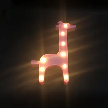 LED Giraffe Shape Night Light for Kids Room Christmas Decoration Cartoon Lamp
LED Giraffe Shape Night Light for Kids Room Christmas Decoration Cartoon Lamp
