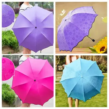 Anti-UV Flower Umbrella Dome Parasol Sun Rain Windproof Triple Folding UmbrellaFree shipping
Anti-UV Flower Umbrella Dome Parasol Sun Rain Windproof Triple Folding UmbrellaFree shipping