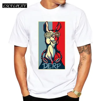 2019 Newest Creative Derp Llama Design Men's T Shirt Short Sleeve Boy Cool Tops Vintage Card Printed T-shirt
2019 Newest Creative Derp Llama Design Men's T Shirt Short Sleeve Boy Cool Tops Vintage Card Printed T-shirt