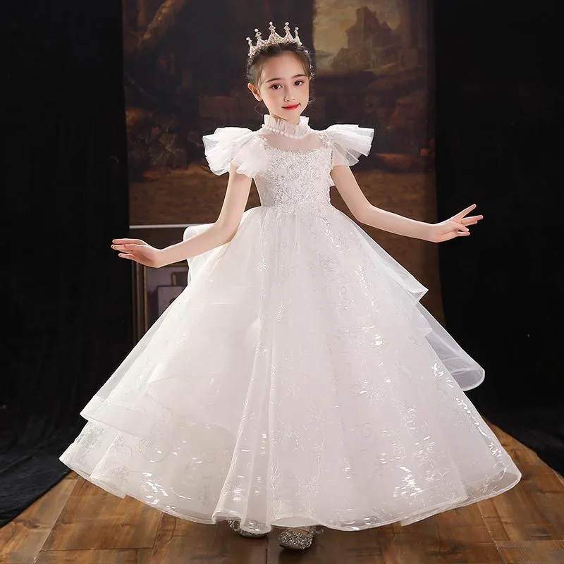 Flower Girls Dress Wedding Party Princess Dress Long Wedding Children Clothing Birthday Party Kids Holy First Communion Gowns
Flower Girls Dress Wedding Party Princess Dress Long Wedding Children Clothing Birthday Party Kids Holy First Communion Gowns