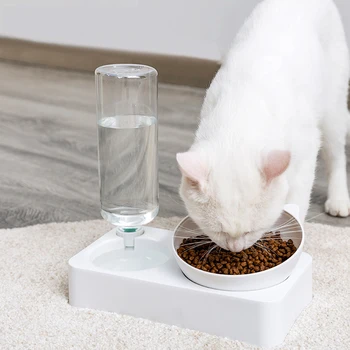 New Pet Feeding Bowl Dog Cat Double Feeder Water Bowl Neck Protection Bowl 15 Degree Adjustable Pet Products
New Pet Feeding Bowl Dog Cat Double Feeder Water Bowl Neck Protection Bowl 15 Degree Adjustable Pet Products