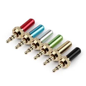 6 Colors 3.5 Solder Jack Headphone Plug Gold Plated Copper Speaker Connectors For D11 D16 B03 P03 Earphone 3.5mm 3 Pole Audio
6 Colors 3.5 Solder Jack Headphone Plug Gold Plated Copper Speaker Connectors For D11 D16 B03 P03 Earphone 3.5mm 3 Pole Audio