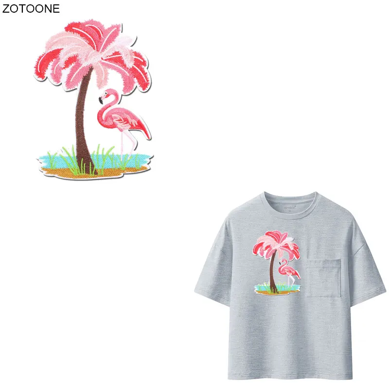 ZOTOONE Tree Flamingo Patch Iron on Patches for Clothes DIY Heat Transfer Badge Sew on Stickers Clothing Embroidery Applique H
ZOTOONE Tree Flamingo Patch Iron on Patches for Clothes DIY Heat Transfer Badge Sew on Stickers Clothing Embroidery Applique H