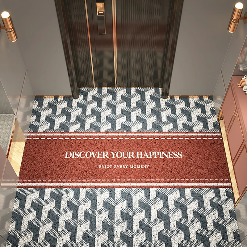 Nordic Custom Home Front Door Mat Kitchen Bedroom Bathroom Living Room Carpet PVC Anti-slip Mat Dust Removal Entrance Door Mat
Nordic Custom Home Front Door Mat Kitchen Bedroom Bathroom Living Room Carpet PVC Anti-slip Mat Dust Removal Entrance Door Mat