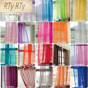 European and American style Tulle curtains for living room Window Screening 20 Solid Door Curtains Drape Panel Sheers W184
European and American style Tulle curtains for living room Window Screening 20 Solid Door Curtains Drape Panel Sheers W184