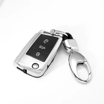 2019 NEW Key Cover Key Case Key Bag For VW Golf 7 MK7 Polo Seat Leon Skoda Octavia Folding Remote Fob Cover Keys Protector Cover
2019 NEW Key Cover Key Case Key Bag For VW Golf 7 MK7 Polo Seat Leon Skoda Octavia Folding Remote Fob Cover Keys Protector Cover