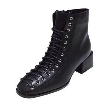 2020 new ladies ankle boots with zipper short plush square toe Round heel solid color riding boots fashion
2020 new ladies ankle boots with zipper short plush square toe Round heel solid color riding boots fashion