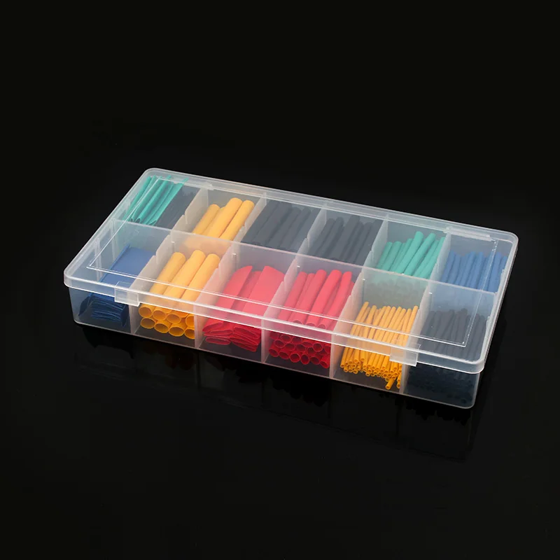 280pcs Insulation Sleeving 2:1 Heat Shrink kit Polyolefin Wire Cable Tubing Assorted Shrink kit with box
280pcs Insulation Sleeving 2:1 Heat Shrink kit Polyolefin Wire Cable Tubing Assorted Shrink kit with box