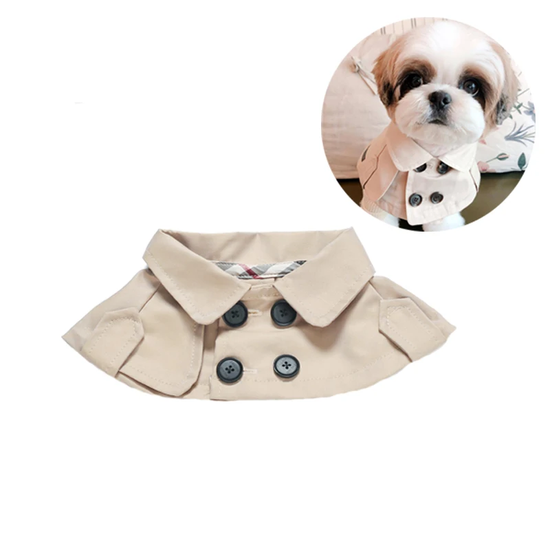 British Buttons Dog Clothes Autumn Pet Coat Brown Dog Christmas Cloak Warm Short Clothing Puppy Clothes Teddy Chihuahua Costume
British Buttons Dog Clothes Autumn Pet Coat Brown Dog Christmas Cloak Warm Short Clothing Puppy Clothes Teddy Chihuahua Costume