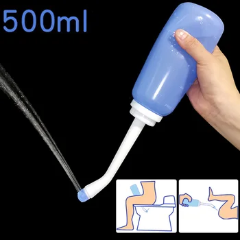 500ml Hand Held Toilet Bidet Sprayer Personal Cleaner Hygiene Tackle Travel EVA Portable Bottle Spray Washing Cleaner
500ml Hand Held Toilet Bidet Sprayer Personal Cleaner Hygiene Tackle Travel EVA Portable Bottle Spray Washing Cleaner