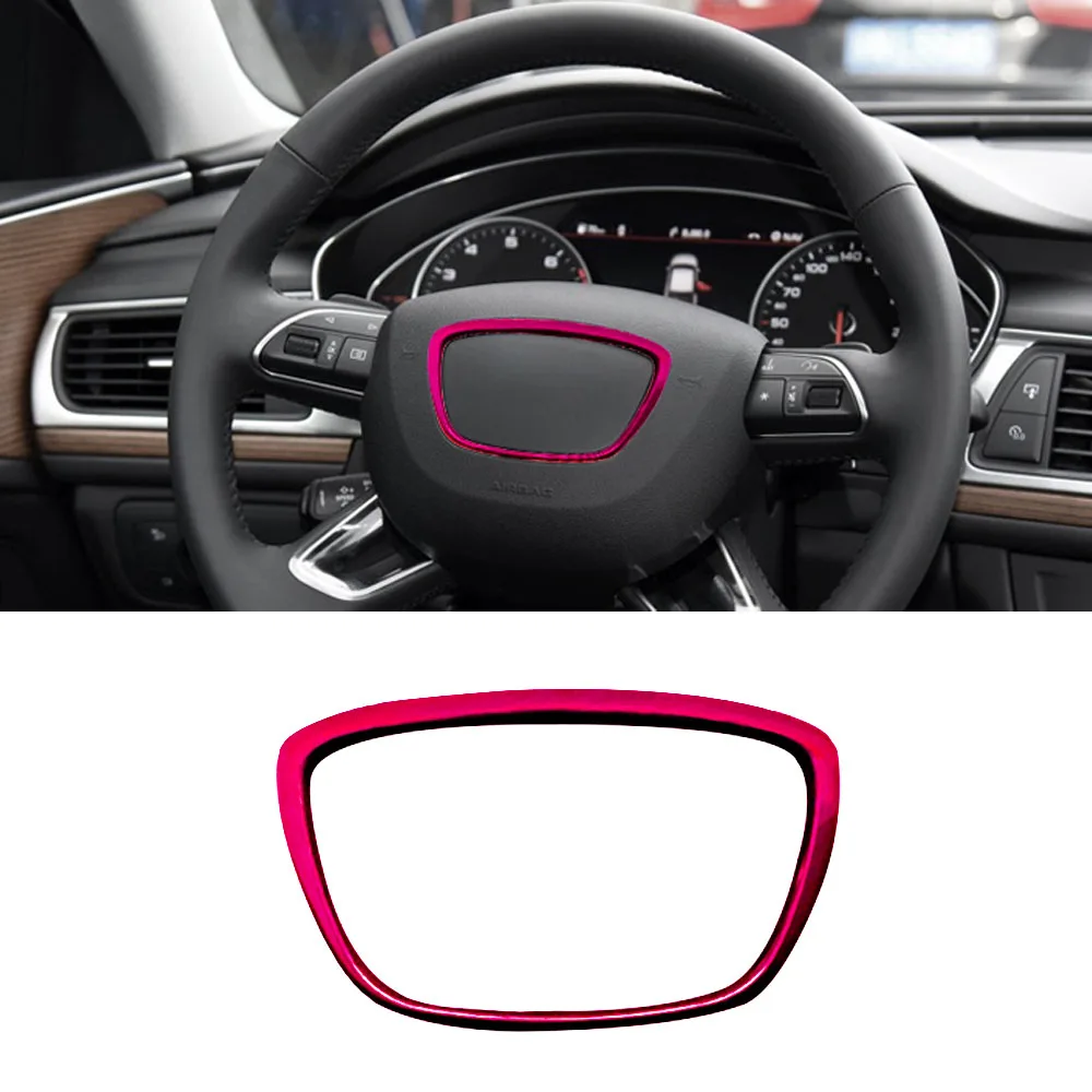 Red Steering Cover Steering Wheel Ring Sticker For Audi A3 A6L A4L A8 Q3 Q5 Q7 Car Interior Sticker Auto Tuning Accessories
Red Steering Cover Steering Wheel Ring Sticker For Audi A3 A6L A4L A8 Q3 Q5 Q7 Car Interior Sticker Auto Tuning Accessories