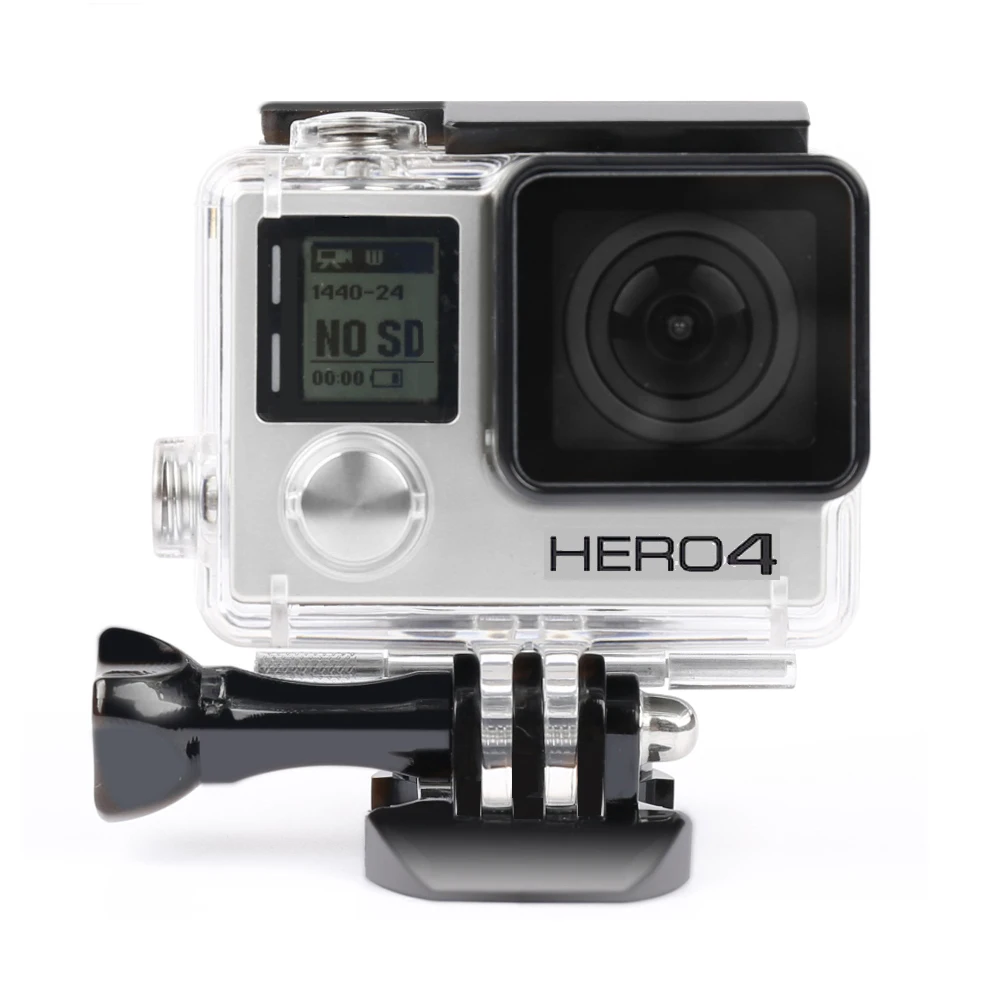Waterproof Camera Housing Case Underwater Protector Case Cover Housing Shell Camera Accessories for GoPro Hero 3+/4 Camera
Waterproof Camera Housing Case Underwater Protector Case Cover Housing Shell Camera Accessories for GoPro Hero 3+/4 Camera