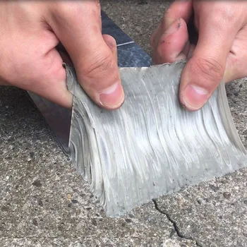 Aluminum Foil Butyl Rubber Tape Self Adhesive Waterproof for Roof Pipe Marine Repair NOV99
Aluminum Foil Butyl Rubber Tape Self Adhesive Waterproof for Roof Pipe Marine Repair NOV99