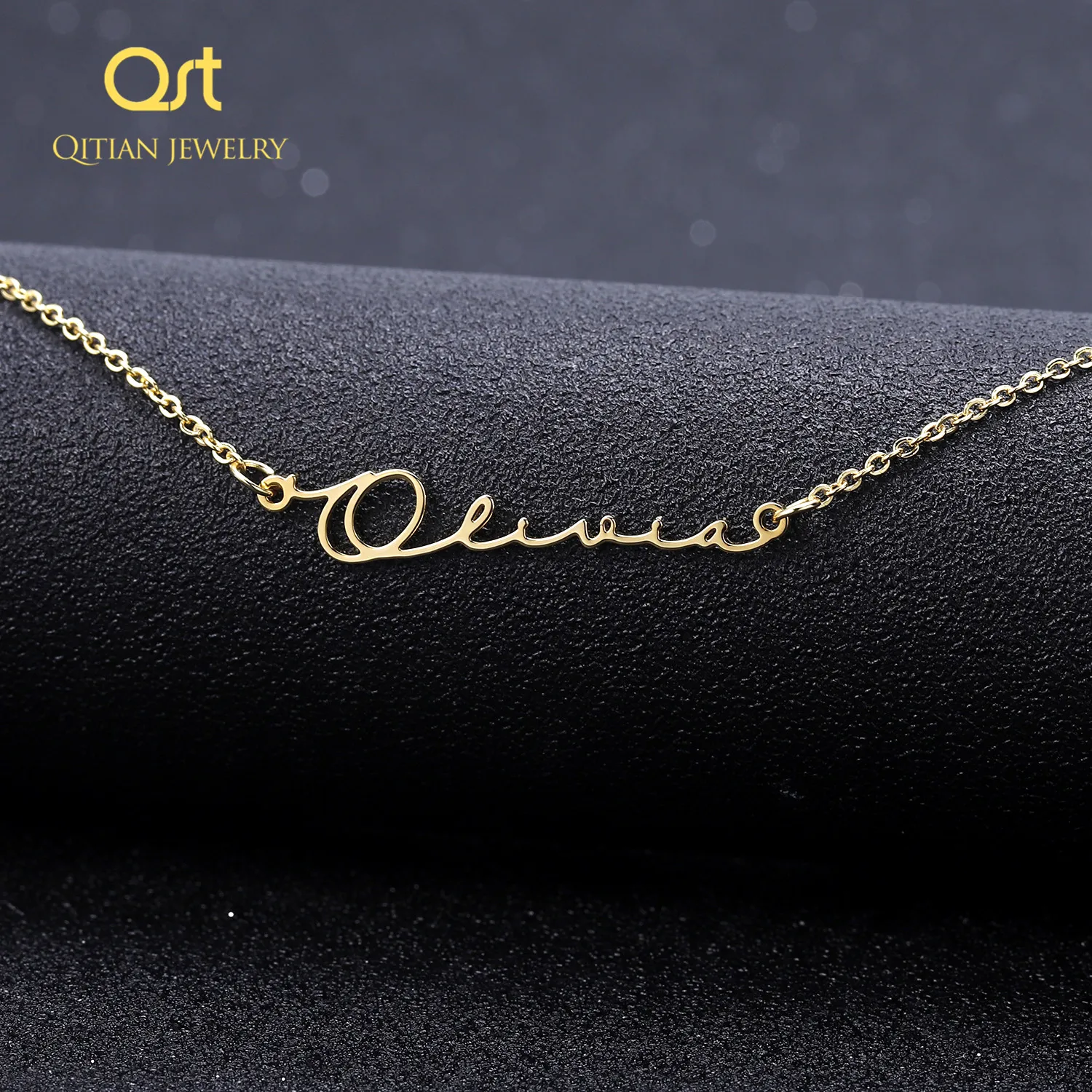 New Fashion Personalized Necklaces Custom Made with Any Name Handwritten style Jewelry Name Necklace for Women Child best friend
New Fashion Personalized Necklaces Custom Made with Any Name Handwritten style Jewelry Name Necklace for Women Child best friend