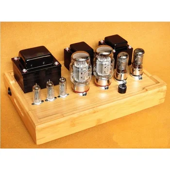 Class A HIFI tube amplifier,KT88 single-ended amplifier, rated output power: 13w + 13w (4Ω, 8Ω)
Class A HIFI tube amplifier,KT88 single-ended amplifier, rated output power: 13w + 13w (4Ω, 8Ω)