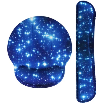 Keyboard Wrist Rest Pad and Mouse Wrist Rest Support Mouse Pad Set for Easy Typing (Starry Sky)
Keyboard Wrist Rest Pad and Mouse Wrist Rest Support Mouse Pad Set for Easy Typing (Starry Sky)