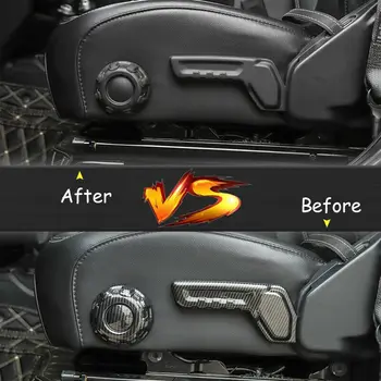 ABS Seat Adjust trim Auto 2Pcs Interior Carbon Fiber Black Cover For Jeep Wrangler JL 2018
ABS Seat Adjust trim Auto 2Pcs Interior Carbon Fiber Black Cover For Jeep Wrangler JL 2018