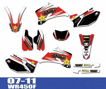 Full set Sticker Kit free Customized Number Graphics & Backgrounds Decals FOR YAMAHA WR250F 07-13 WR450F 2007 2008 09 2010 2011
Full set Sticker Kit free Customized Number Graphics & Backgrounds Decals FOR YAMAHA WR250F 07-13 WR450F 2007 2008 09 2010 2011