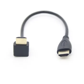 90 Degree Up Down Right Left Angle HDMI 3.0 HD Line Elbow Cable Video Cable Male To Male 4k 18gbps 3d for TV Computer
90 Degree Up Down Right Left Angle HDMI 3.0 HD Line Elbow Cable Video Cable Male To Male 4k 18gbps 3d for TV Computer