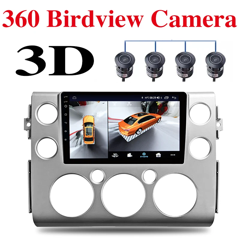Автомобильный мультимедийный GPS-навигатор, радио навигатор CarPlay 360 BirdView 3D для TOYTOA Land Cruiser Roraima LC200 2015 ~ 2021
Автомобильный мультимедийный GPS-навигатор, радио навигатор CarPlay 360 BirdView 3D для TOYTOA Land Cruiser Roraima LC200 2015 ~ 2021