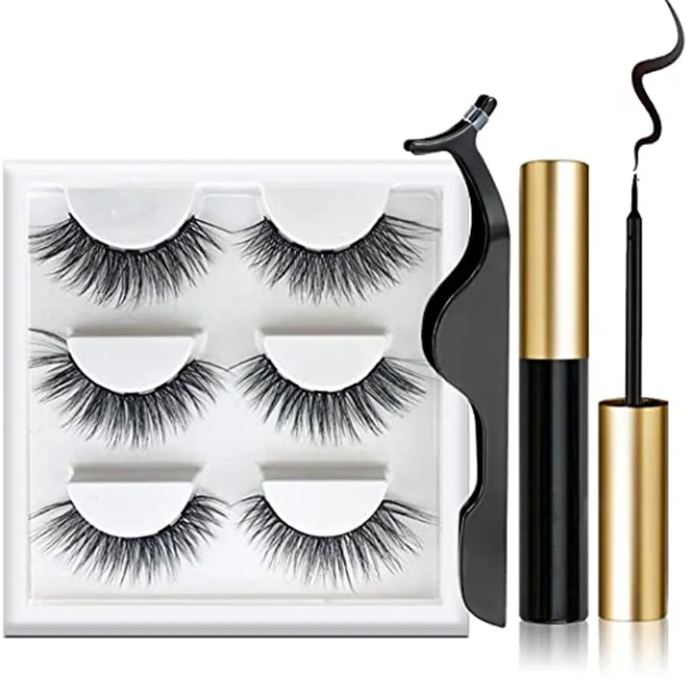 3 pairs of magnetic eyelash CILIA convenient and efficient use of mink hair hand-made magnetic eyelashes Tweezers eyeliner
3 pairs of magnetic eyelash CILIA convenient and efficient use of mink hair hand-made magnetic eyelashes Tweezers eyeliner
