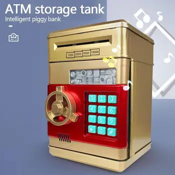 Electronic ATM Password Piggy Bank Toy Children's Large-capacity Cash Coins Saving Box Creative Early Education Gift Toys
Electronic ATM Password Piggy Bank Toy Children's Large-capacity Cash Coins Saving Box Creative Early Education Gift Toys