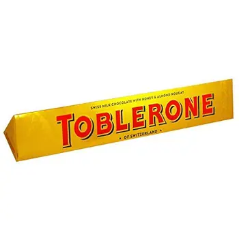 Toblerone Barretta di Cioccolato al Latte 400 g
Toblerone Barretta di Cioccolato al Latte 400 g