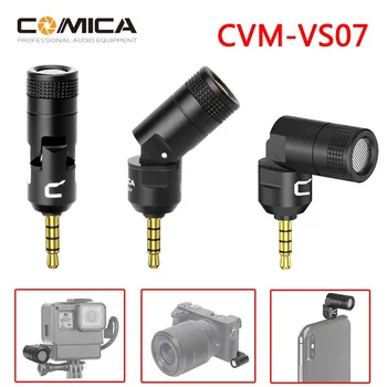 COMICA CVM-VS07 Mini Omnidirectional Microphone for GoPro DSLR Camera Phone Stabilizer Mic for Video Recording(3.5mm TRRS)
COMICA CVM-VS07 Mini Omnidirectional Microphone for GoPro DSLR Camera Phone Stabilizer Mic for Video Recording(3.5mm TRRS)