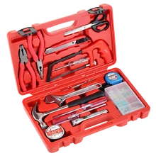 

Household Hand Tools Set Kitchen Mechanic Tool Kit Pliers Screwdrivers Hammer Wrenches Knife Tweezers Saw Bow