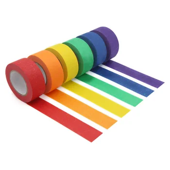 Colored Masking Tape,Colored Painters Tape for Arts and Crafts, Labeling or Coding - 6 Different Color Rolls - Masking Tape 1 In
Colored Masking Tape,Colored Painters Tape for Arts and Crafts, Labeling or Coding - 6 Different Color Rolls - Masking Tape 1 In