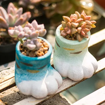 Cat Paw Design Flower Pot Concrete Mold Mini Succulent Plants Cement Flowerpot Silicone Mould
Cat Paw Design Flower Pot Concrete Mold Mini Succulent Plants Cement Flowerpot Silicone Mould