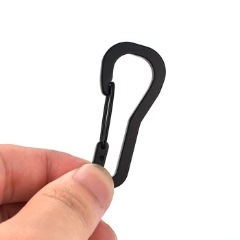 EDC Tool Stainless Steel Keychain Carabiner Clip Snap Hook Keyring Hanging Buckle Car Key chain Holder Outdoor Climbing tools
EDC Tool Stainless Steel Keychain Carabiner Clip Snap Hook Keyring Hanging Buckle Car Key chain Holder Outdoor Climbing tools