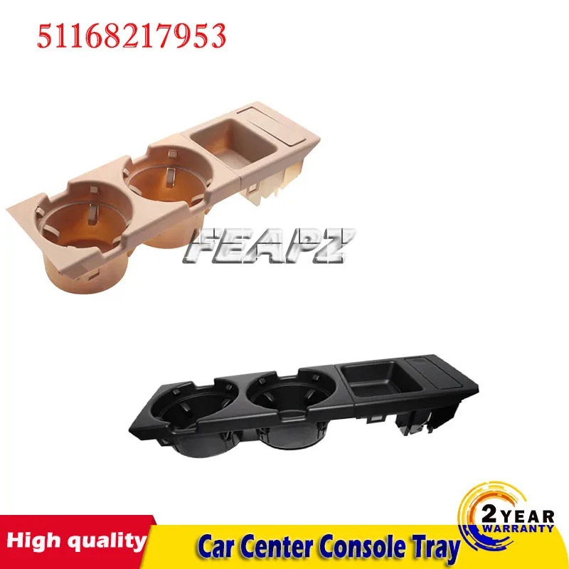 

Car Center Console Water Cup Holder Beverage Bottle Holder Coin Tray For Bmw 3 Series E46 318I 320I 98-06 51168217953