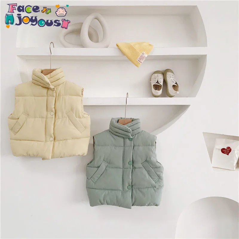 Children Girls Vest Warm Clothes Autumn Winter Baby Boys Vests Sleeveless Outerwears Vest For Girls Kids Clothes
Children Girls Vest Warm Clothes Autumn Winter Baby Boys Vests Sleeveless Outerwears Vest For Girls Kids Clothes